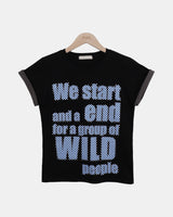 Yumon Roll-Up Short-Sleeve T-Shirt
