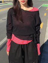 Ilo Soft Stripe Punching Uniqlo (3c)