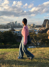 [BELLIDE MADE] Heartbeat, Basic Round Knitwear