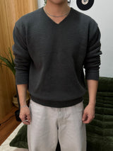 Riv blend v-neck knitwear