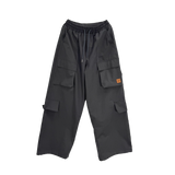 subtle patch cargo pants