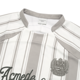 25SS STRIPE FOOTBALL JERSEY GRAY