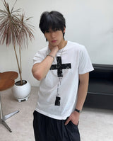 ロヘフ クロス ショートスリーブ Tシャツ