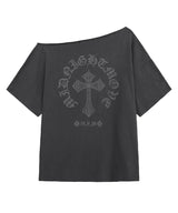cb cross t (dark grey)