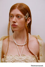 Pleated Ribbon Hairpin
