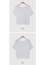 Pastel Summer Raglan Short Sleeve Knit (5color)