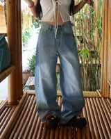 Pico light blue wide jeans