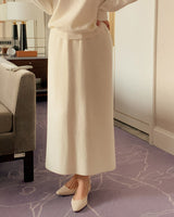 Simmon long knit skirt