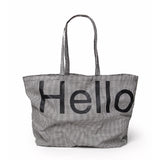 Big tote bag - Black check