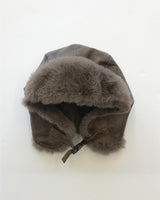 Kyoka Winter Leather Trooper Hat (3color)