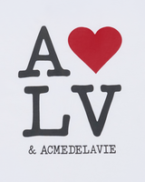 25FW LOVE ADLV 半袖Tシャツ ホワイト