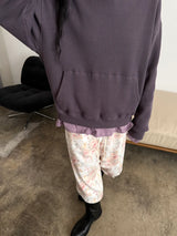 ワッフル クロップ フーディー