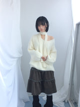ラブNヘアマフラーニットウェア