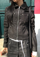  RIVET LINE DENIM JACKET