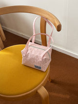 Handy pouch (pink pin dot)