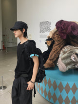 ロディ ピンストライプシャーリングキャップ