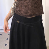 Gond Mini Square Square Leather Belt