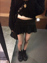 ˚₊ Ming Draped Knit Skirt˚₊·