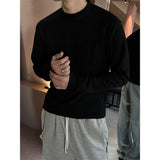 [MUSCLE FIT] Curved line half pola sleeves(3color)