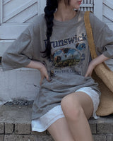 Mici printed short-sleeved T-shirt