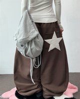 ⭐シックメガビッグバックスターパッチバルーンロングパンツ⭐ 3 COLOR