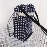 2Pockets Mini Bag Navy Dot