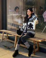 Bev Nordic Knit Cardigan