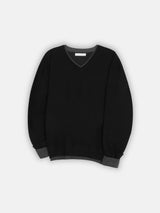 フィッツレイヤードVネック