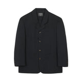 [ULKIN] Seersucker Single Jacket_ Charcoal