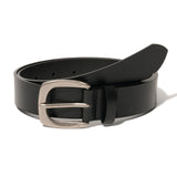 BL008 Casual Unisex Leather Belt 28 mm Black