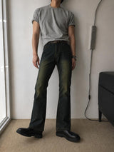 [A-T0163] ラインマッスル半袖Tシャツ (2色)