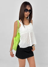 [MADE] Cocotin Punching Sleeveless Blouse