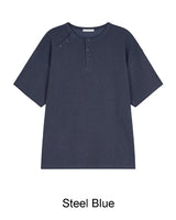 フェルダー ダブル ヘンリーネック ショートスリーブ Tシャツ