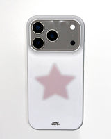 [made] bebe star pink phone case (hard)