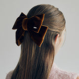 VELVET CLASSIC RIBBON PIN (BRONZE)