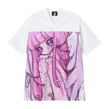 Sad Angel Satin Top - PINK