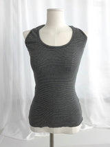 Stripe Halter Tank Top
