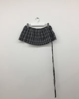 ボニーレイヤードラップスカート (2color)