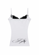 LACE SLEEVELESS (WHITE)