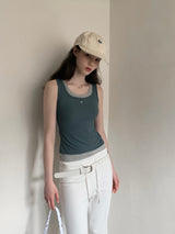 [ORIGINAL] Cain Layered Ribbed Sleeveless