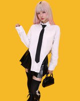 シャイニングレザープリーツスカート(アンダーパンツ/2color)