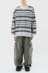 Tora Open Striped Knit (3color)