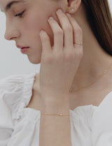 26SS★ Truly Essence 14K Stone Bracelet