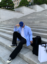Wonderant Fillet Overfit Oxford Shirt