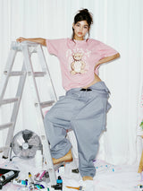 ANGEL BEAR TEE PINK