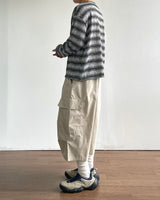 Drain Stripe Knit