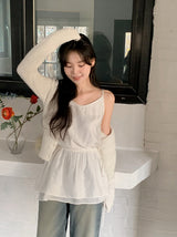 MT Basic Soft Crop Knit Cardigan (6color)