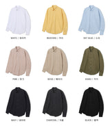 LMN ルートハイデンシティスタンダードコットンシャツ (9 colors)