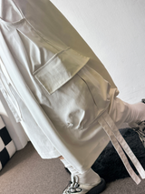 Riley Rope Curve Cargo Balloon Bermuda Shorts 2color
