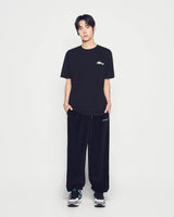 25FW OVERLAPPING STANDARD SHORT SLEEVE T-SHIRT BLACK